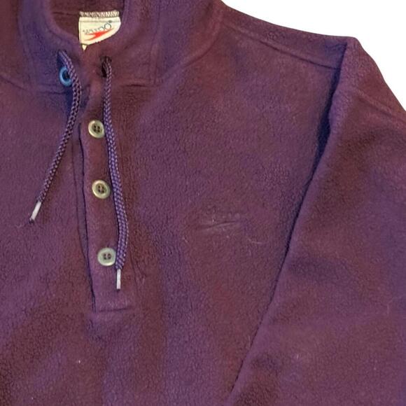 Vintage Speedo Purple Fleece Hoodie - XL - Picture 2 of 8